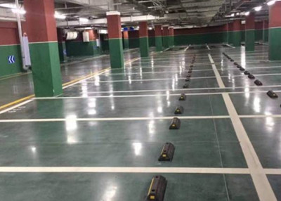 吴中区地下车库停车场地坪